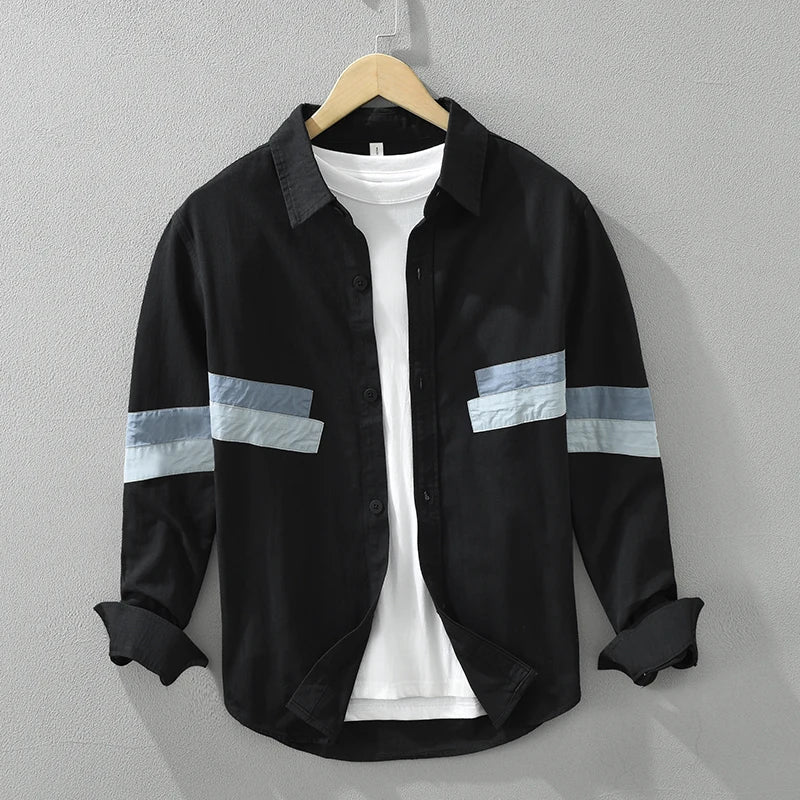 Tandor | Stijlvol Patchwork Overhemd