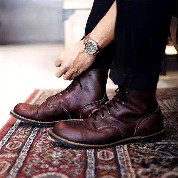 Jaelric | Stoere Veterschoenen Voor Heren