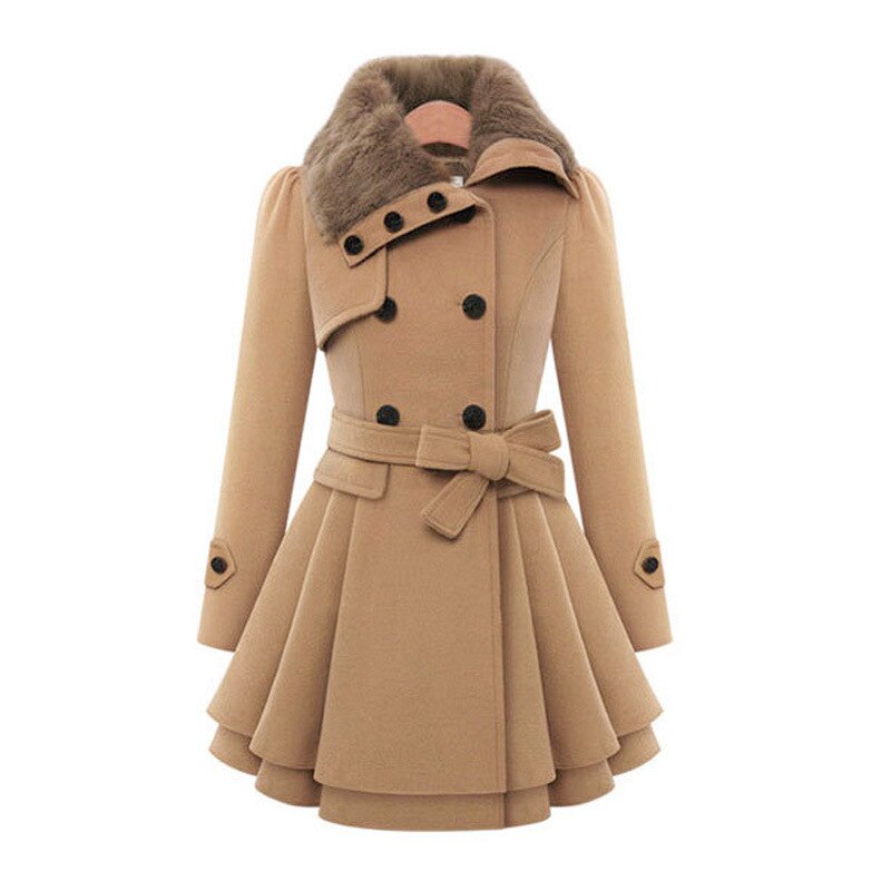 Salma | Moderne Getailleerde Winterjas