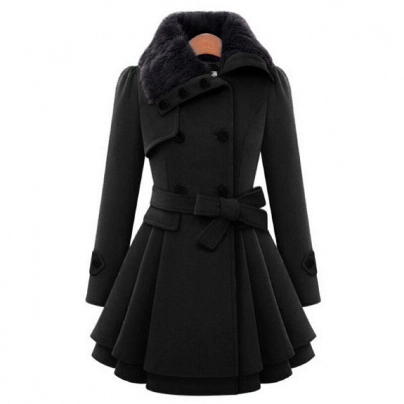 Salma | Moderne Getailleerde Winterjas