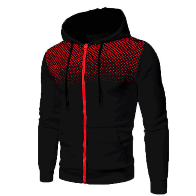 Heren Vest met Capuchon – Slim Fit – Zachte Gebreide Stof – Rits – Casual Stijl