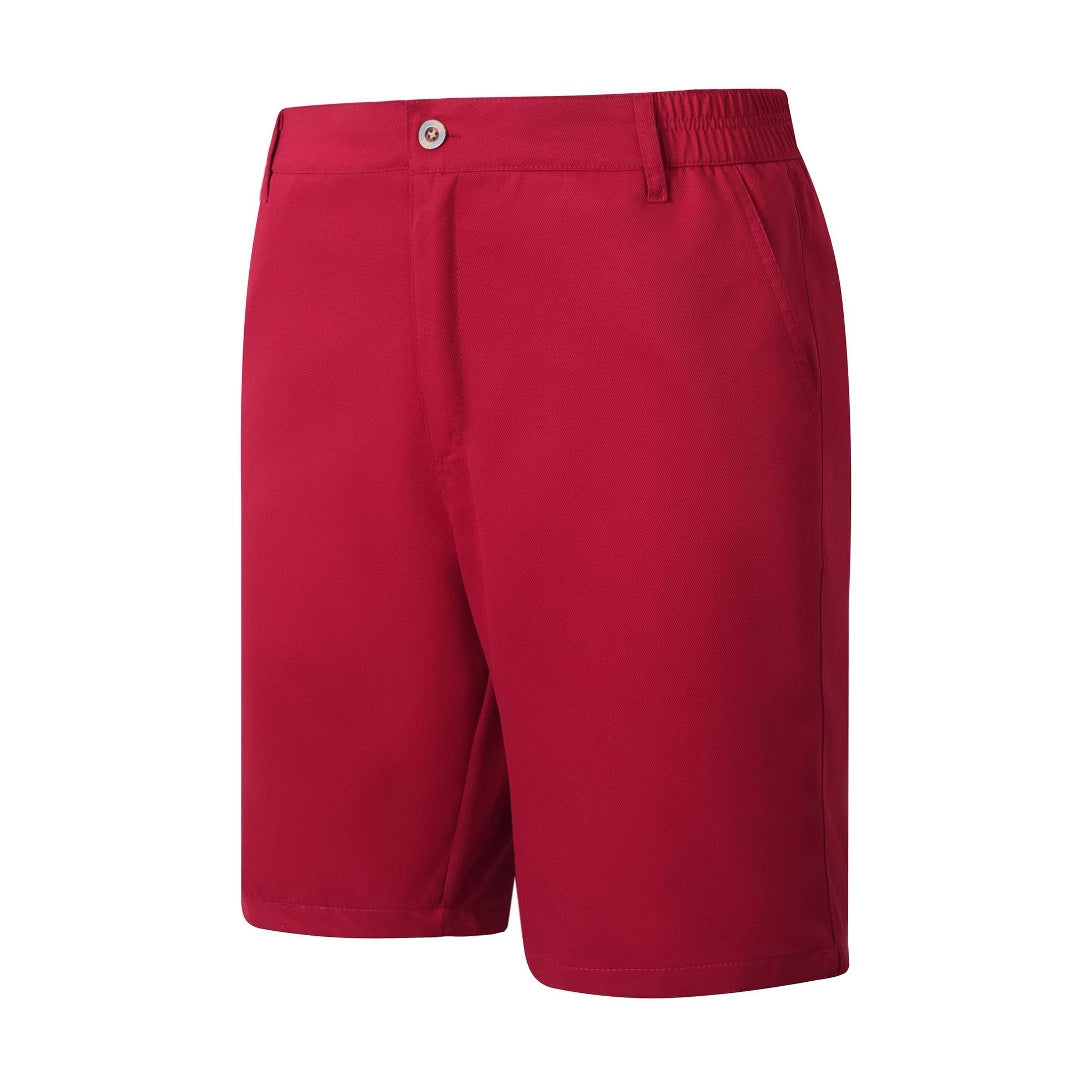 Heren Short – Relaxte Pasvorm – Ademend Materiaal – Ritssluiting – Halflange Pijp
