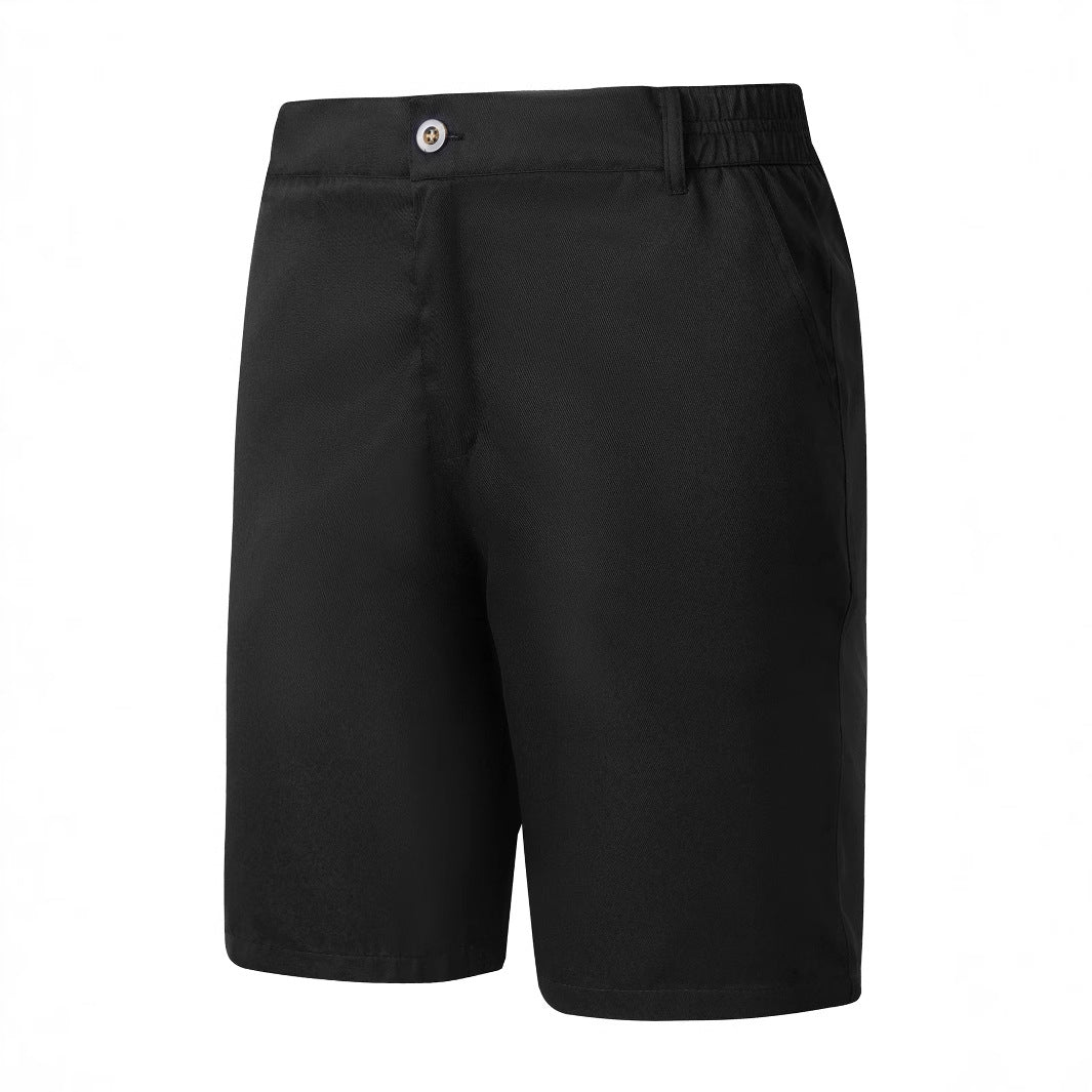 Heren Short – Relaxte Pasvorm – Ademend Materiaal – Ritssluiting – Halflange Pijp