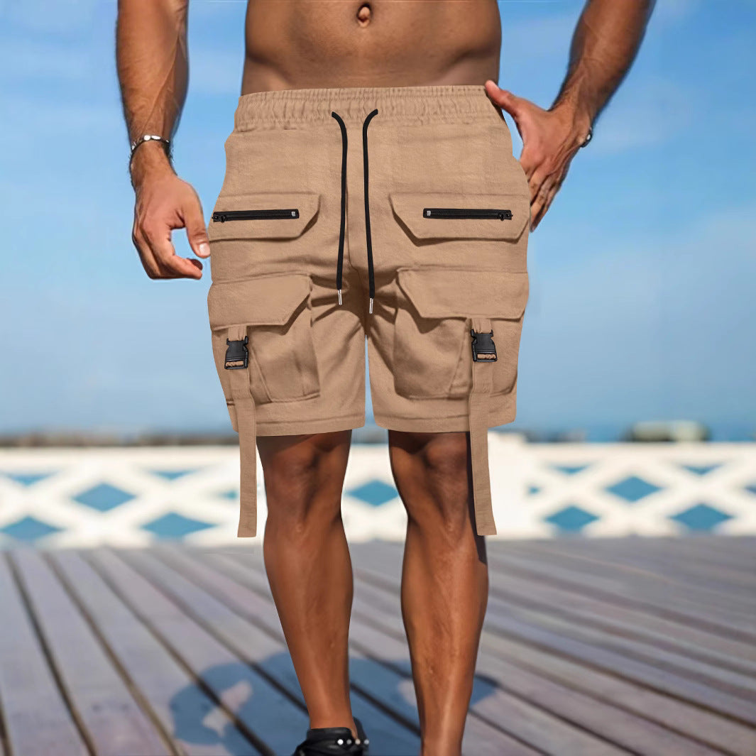 Heren Utility Shorts – Regular Fit – Ademend Materiaal – Meerdere Zakken
