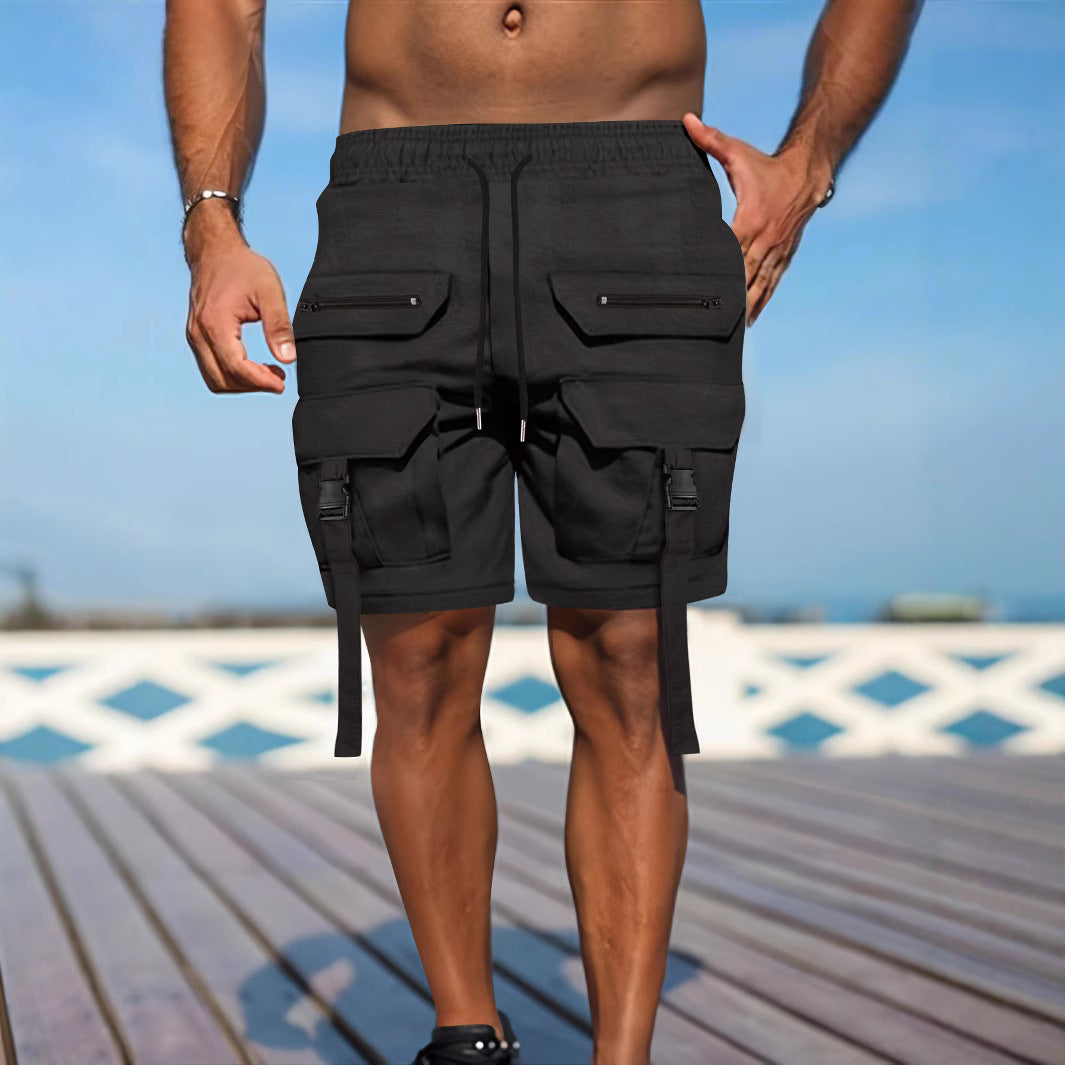 Heren Utility Shorts – Regular Fit – Ademend Materiaal – Meerdere Zakken