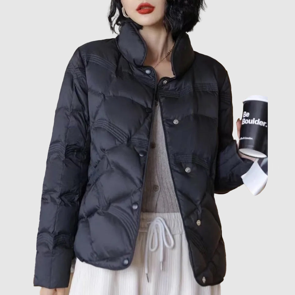 Karley | Trendy Warme Gewatteerde Jas