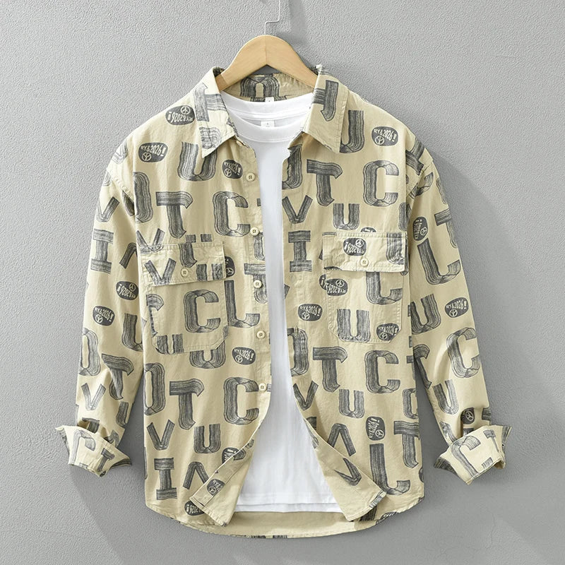 Taren | Gedrukt Patroon Casual Overhemd