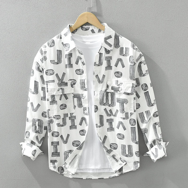 Taren | Gedrukt Patroon Casual Overhemd