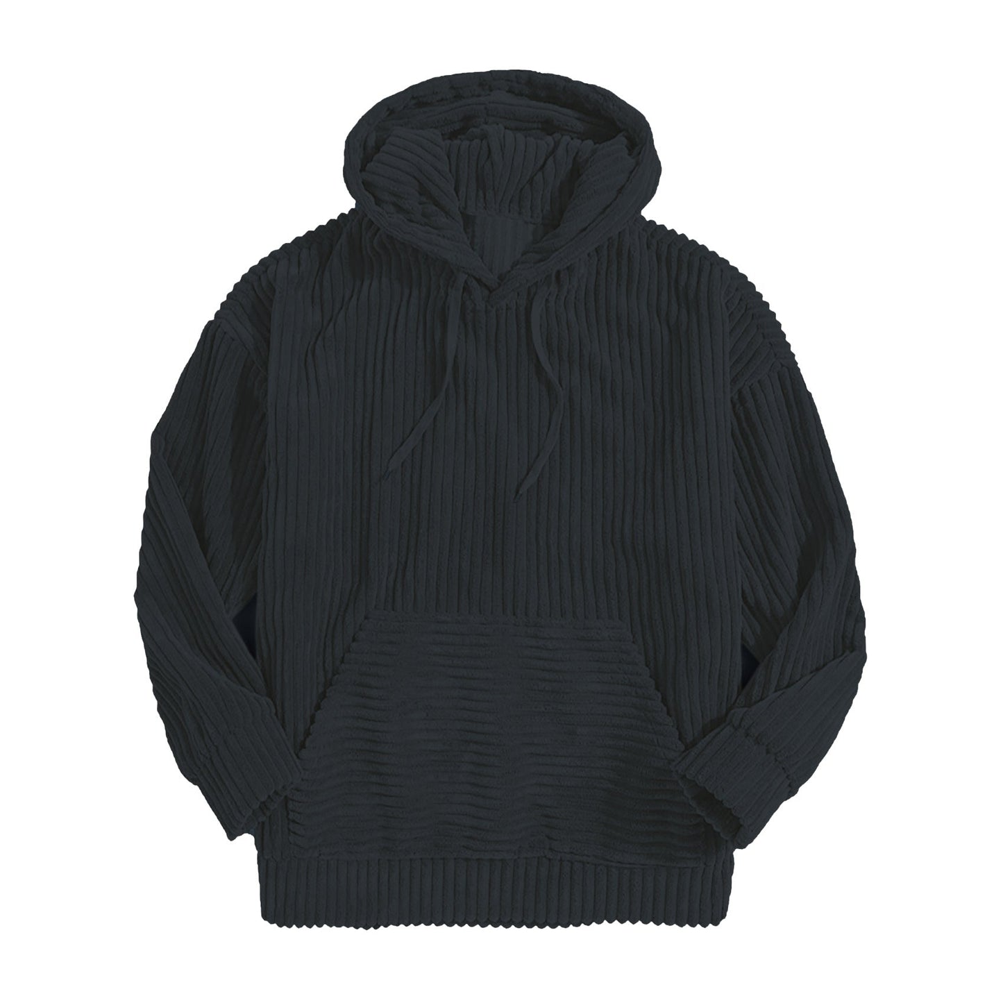 Lennart | Casual Losse Geribde Hoodie