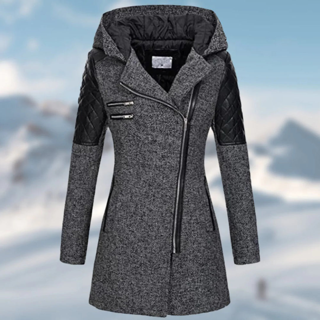 Salacia | Elegante Winterjas Met Capuchon