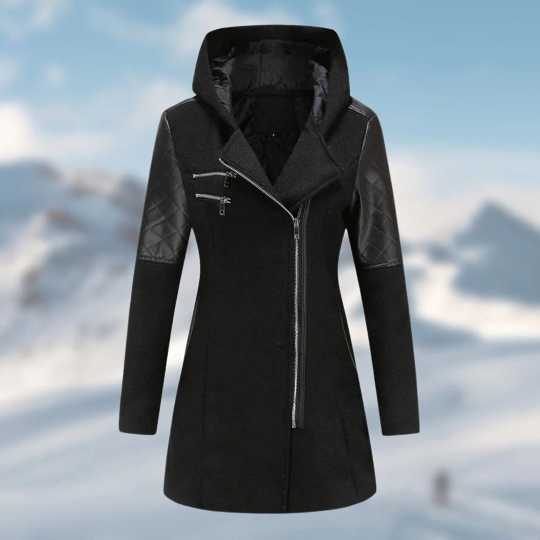 Salacia | Elegante Winterjas Met Capuchon