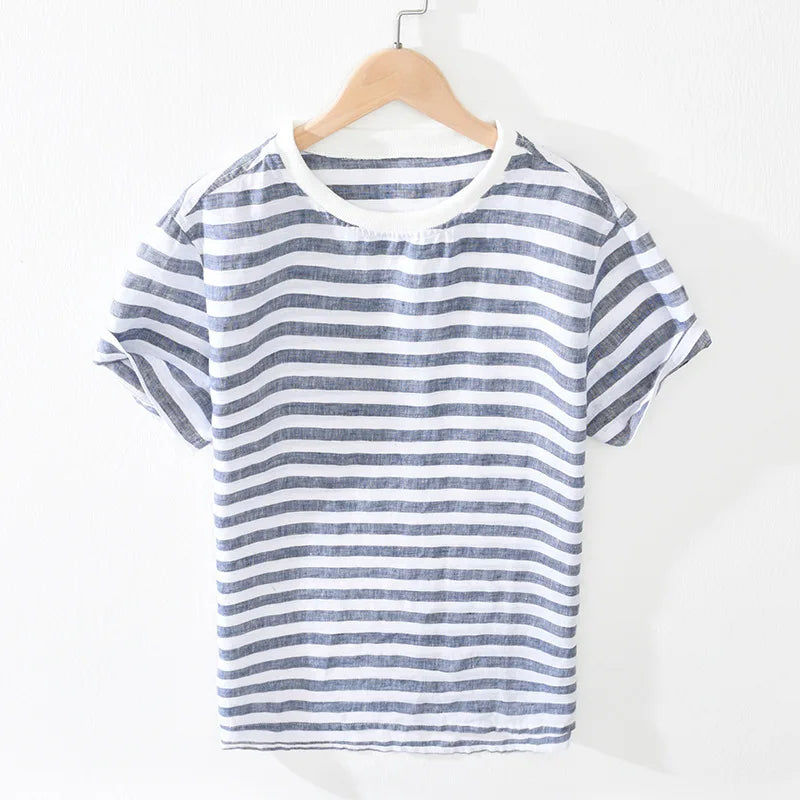Heston | Gestreept Casual T-Shirt