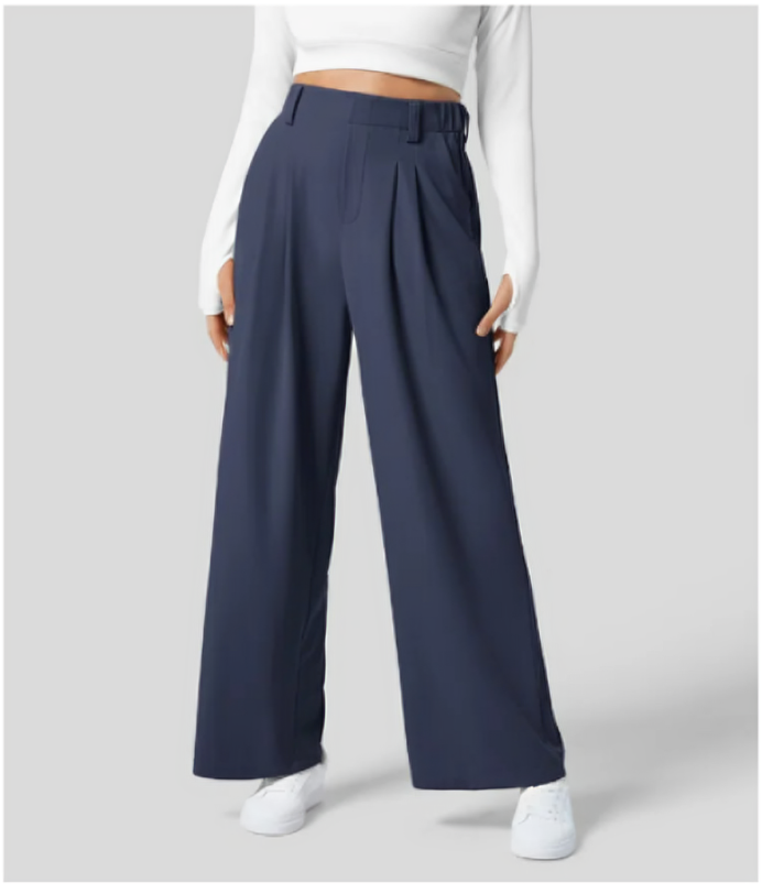 Debbie | Hoge Taille Wijde Broek