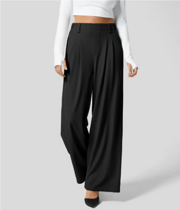 Debbie | Hoge Taille Wijde Broek