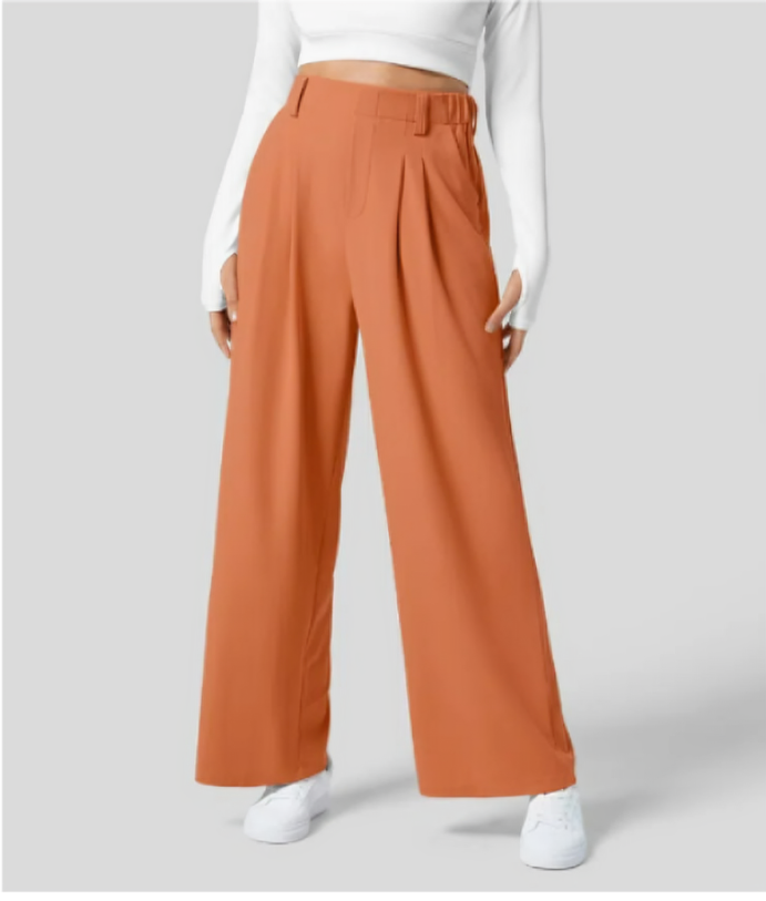 Debbie | Hoge Taille Wijde Broek