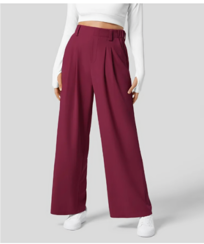 Debbie | Hoge Taille Wijde Broek
