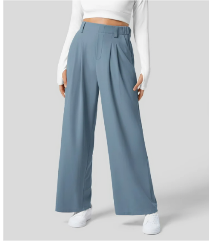 Debbie | Hoge Taille Wijde Broek