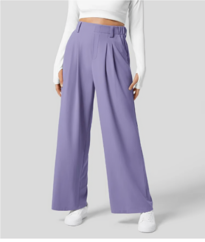 Debbie | Hoge Taille Wijde Broek
