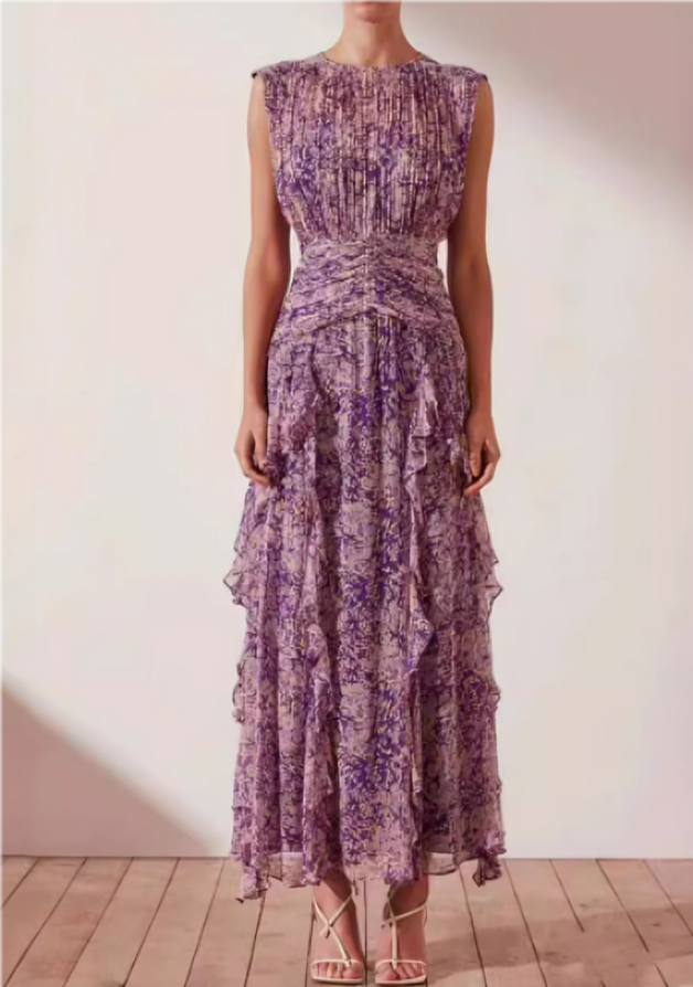 Dixie | Elegante Maxi Jurk
