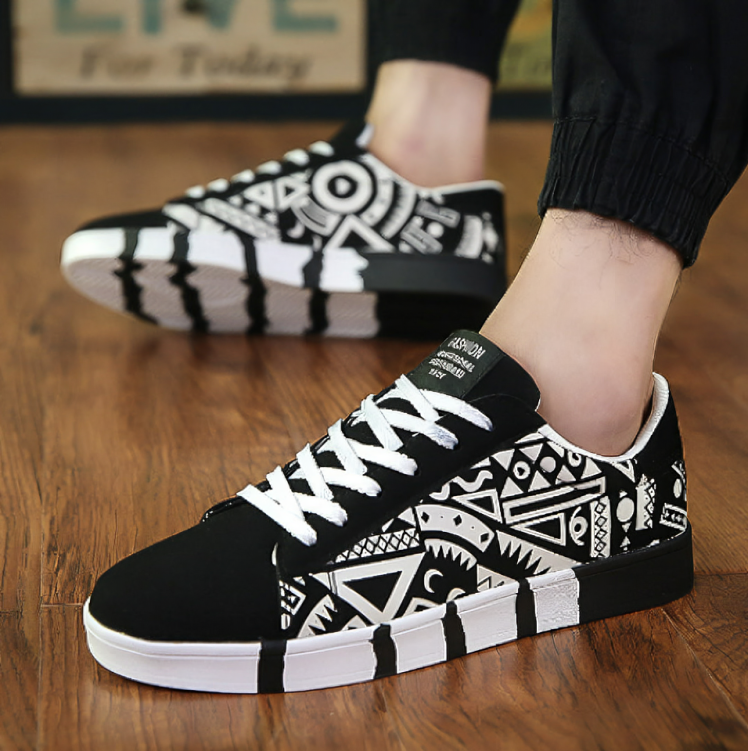 Renfred | Unieke Streetstyle Lage Sneakers