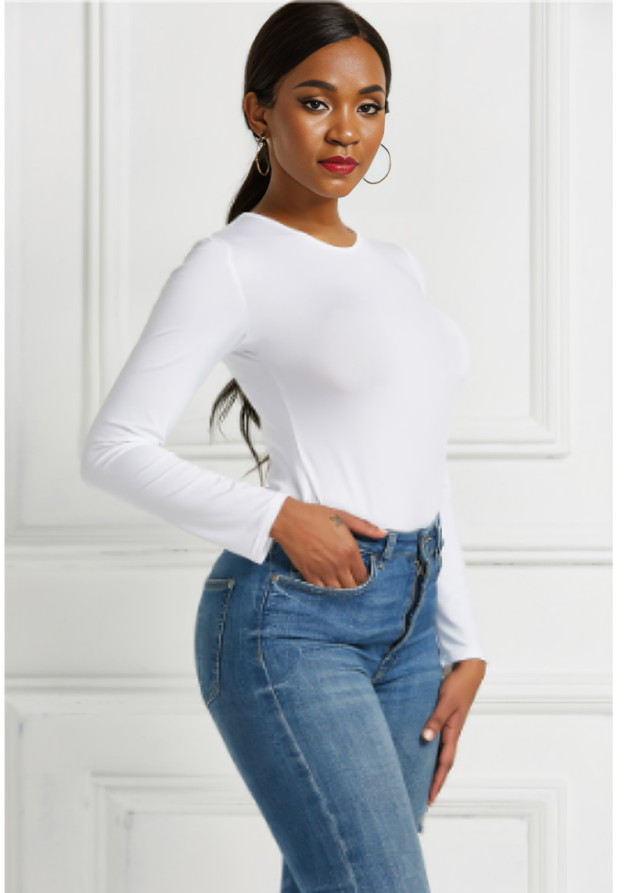 Shana | Comfortabele Lange Mouwen Bodysuit