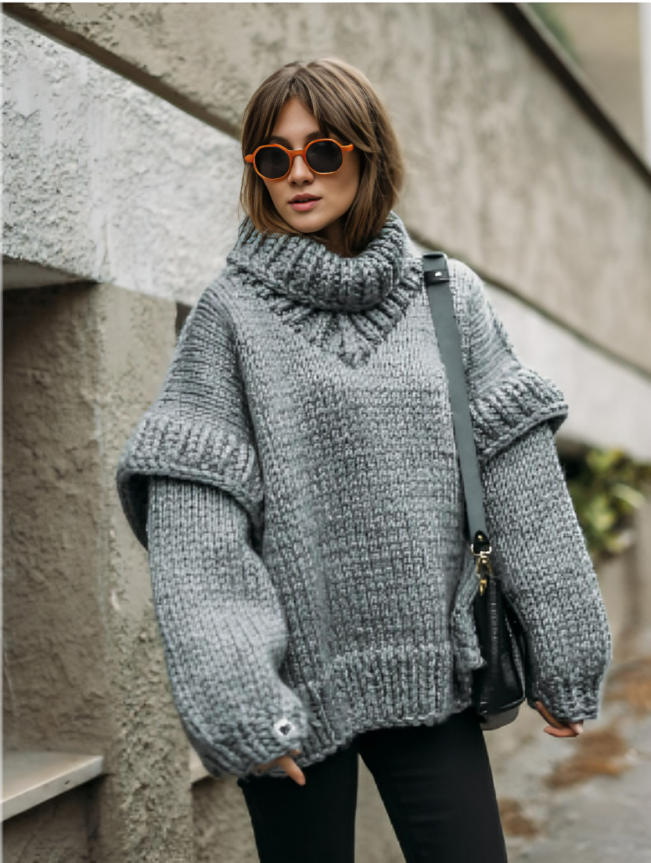 Silou | Gebreide Oversized Trui