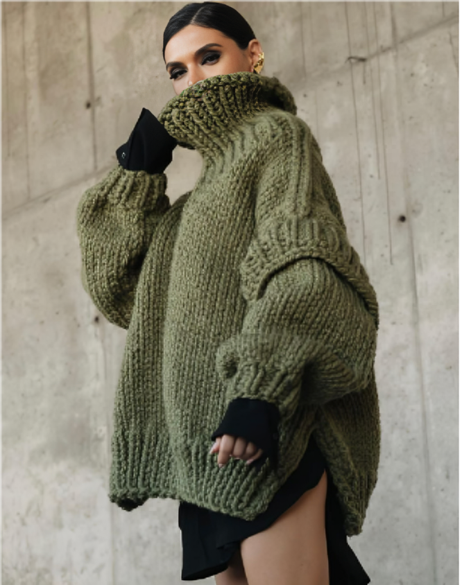 Silou | Gebreide Oversized Trui