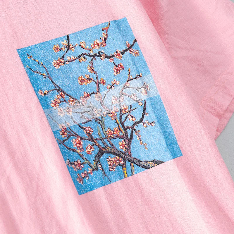 Jareth | Minimalistisch T-Shirt met Print
