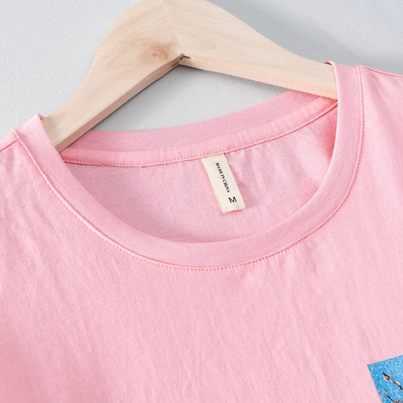 Jareth | Minimalistisch T-Shirt met Print