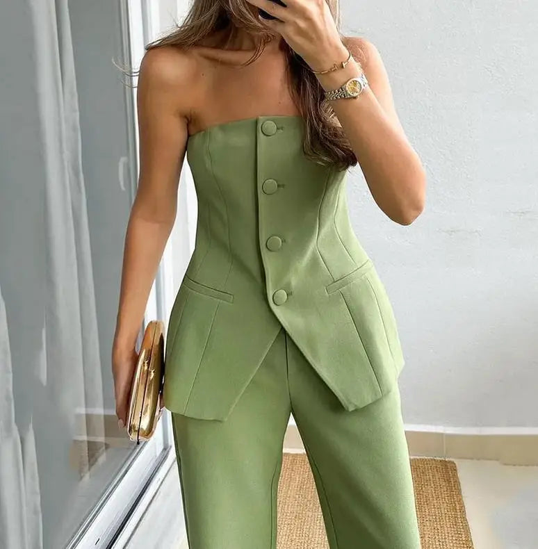Marlys | Elegante Tweedelige Outfit Set