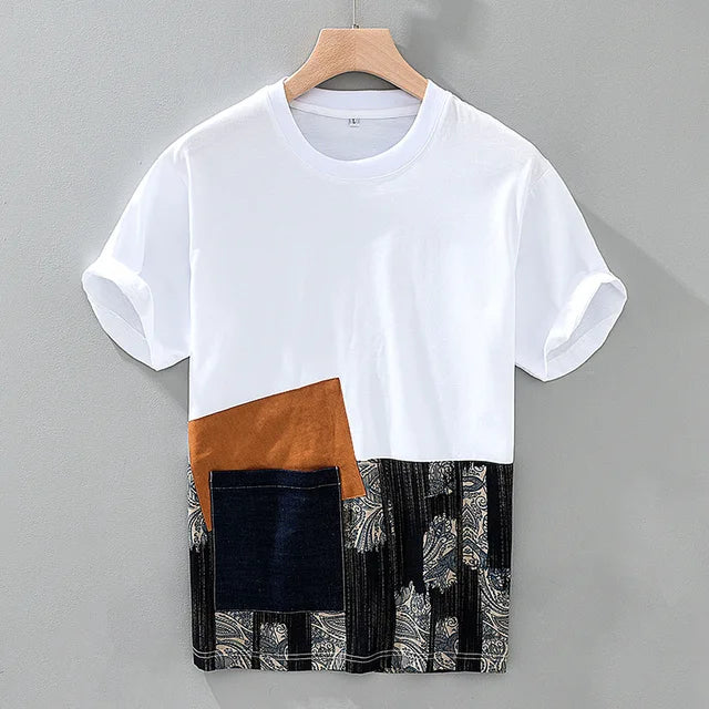 Toren | Modieus Patchwork T-shirt