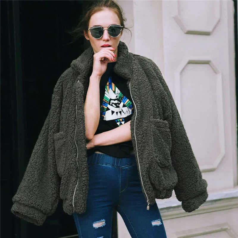 Annika | Warme Oversized Jas