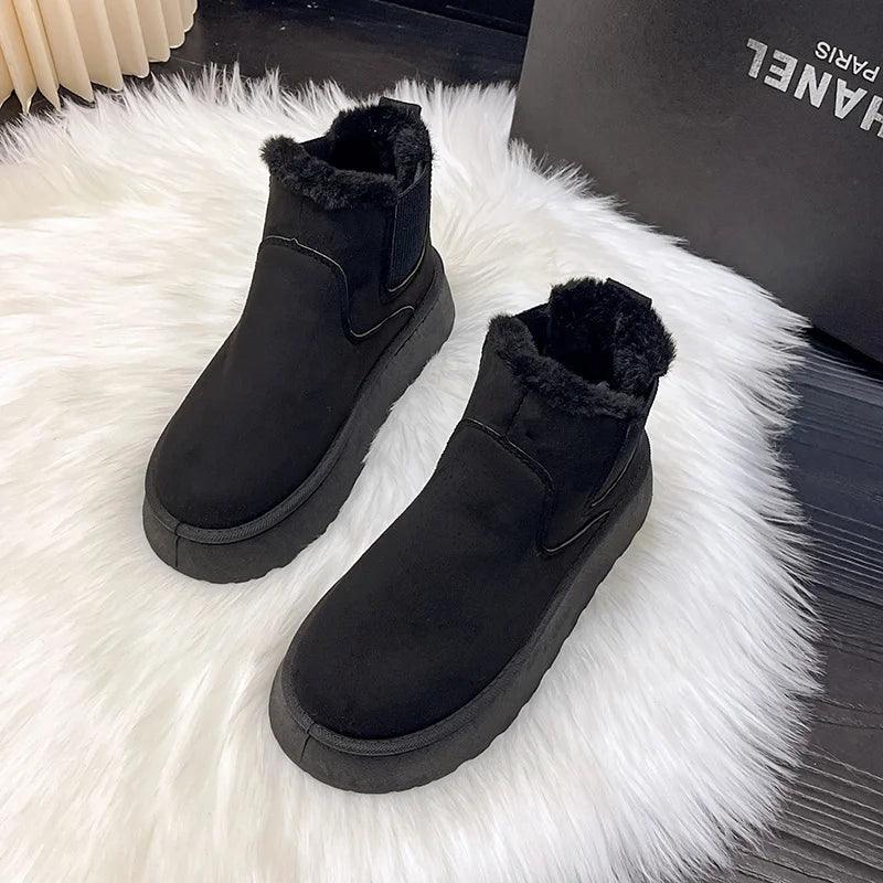 Nanna | Warme Enkelhoge Winterboots