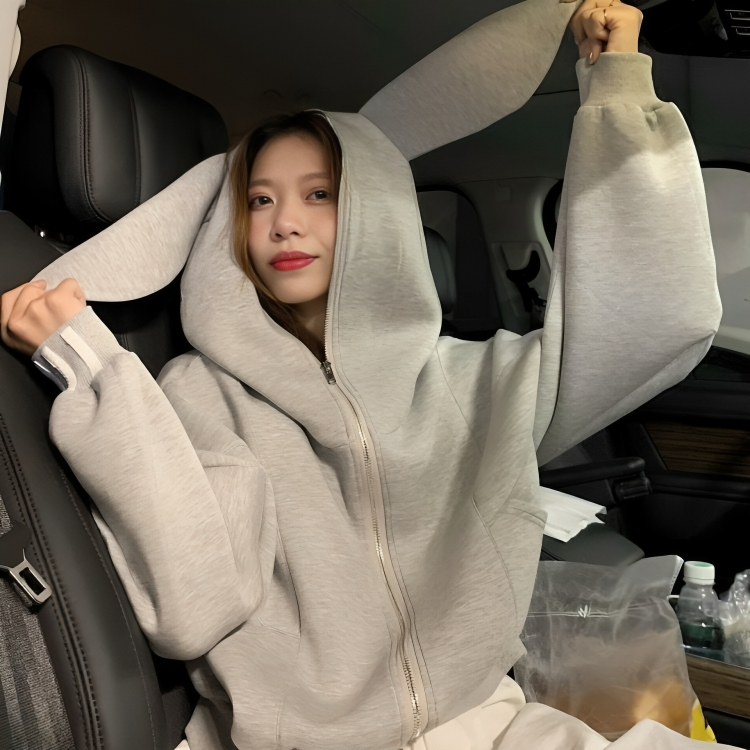 Fanni | Bunny Hoodie Dames