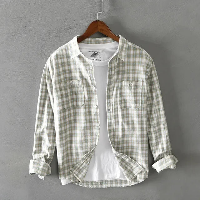 Aemir | Casual Geruit Overhemd