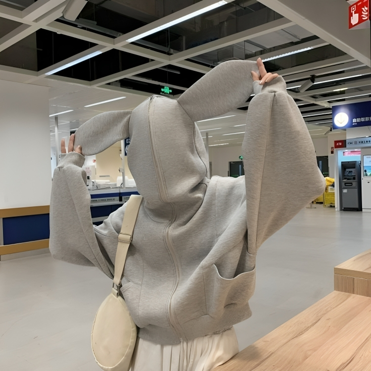 Fanni | Bunny Hoodie Dames