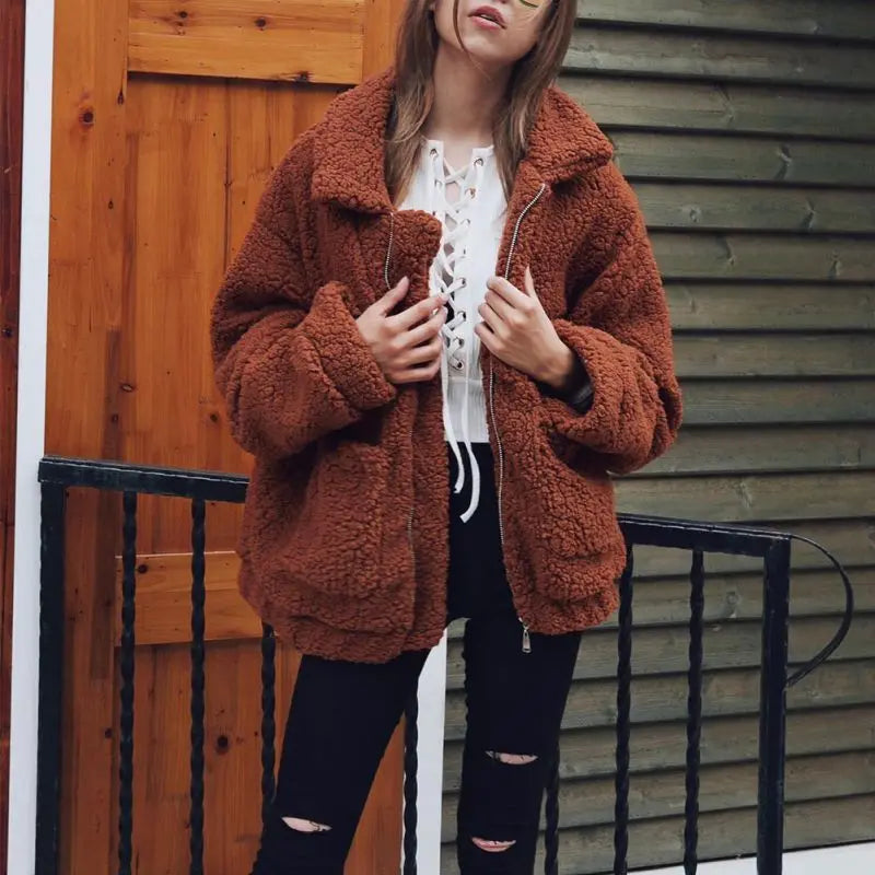 Annika | Warme Oversized Jas