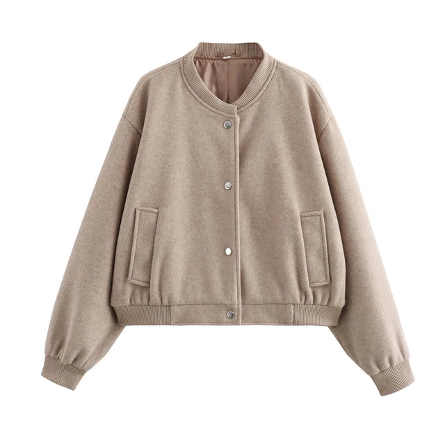 Khaila | Casual Oversized Bomberjack