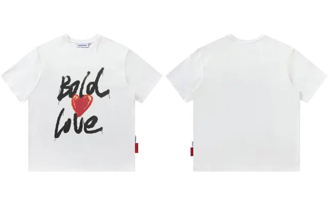 Ashen | Bold Love Print Overhemd
