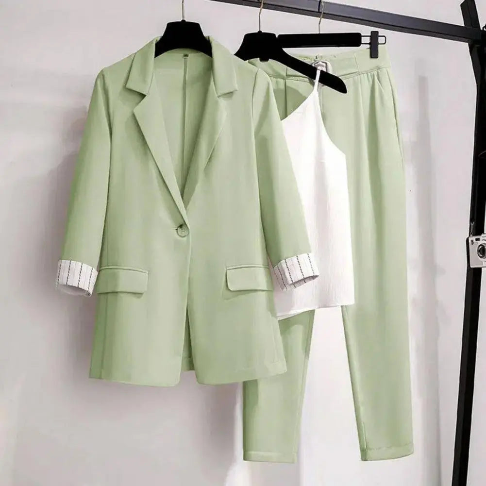 Eudosia | Casual Driedelige Blazer Outfit