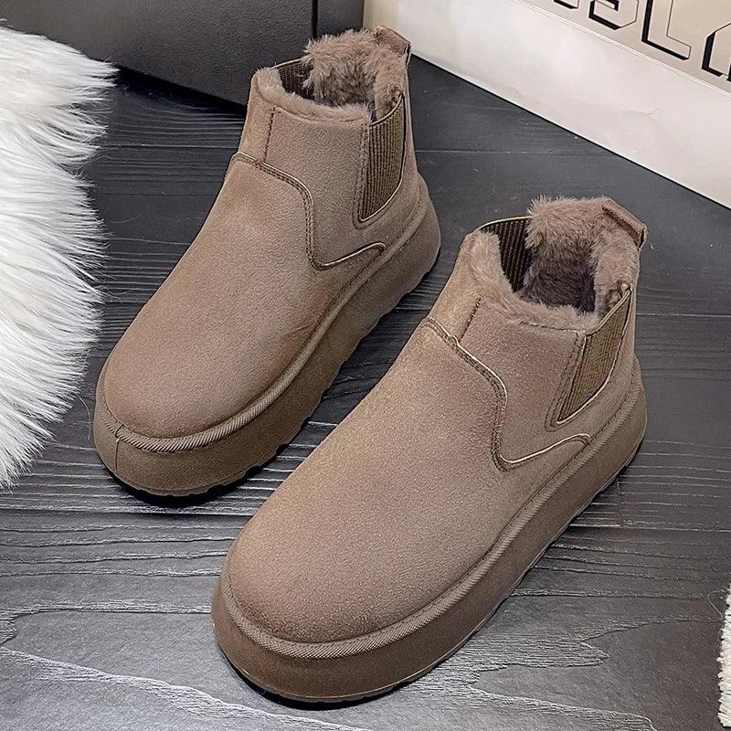 Nanna | Warme Enkelhoge Winterboots