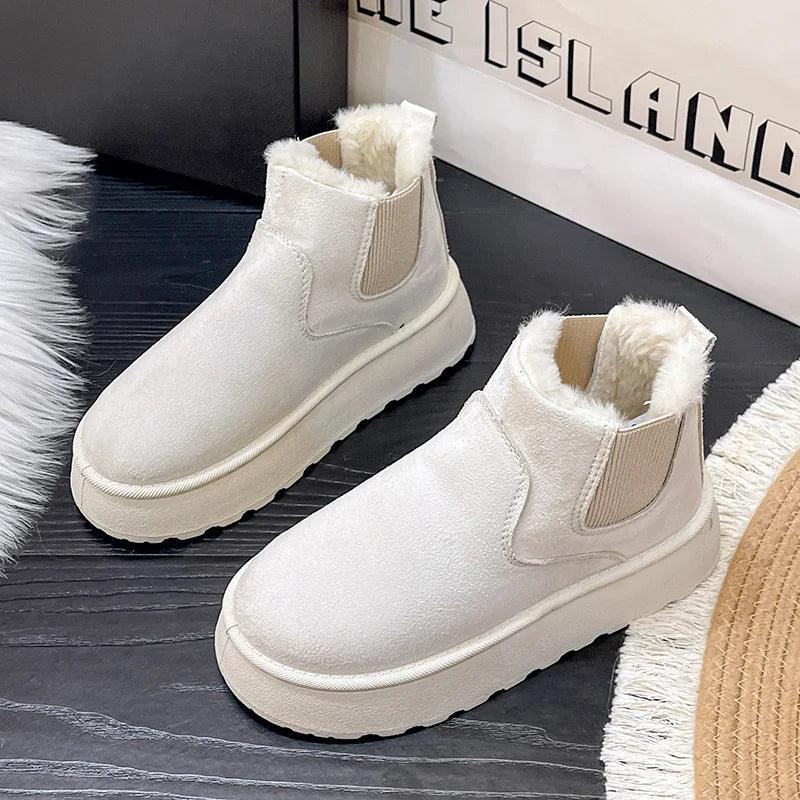Nanna | Warme Enkelhoge Winterboots