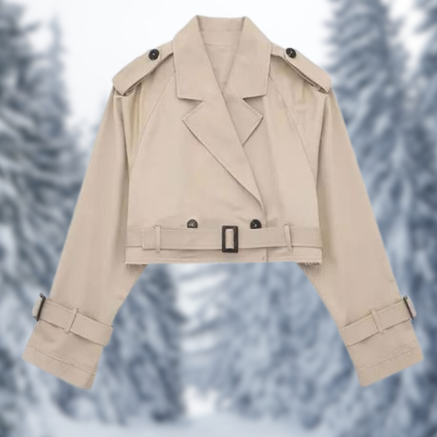 Marliss | Moderne Korte Trench Coat