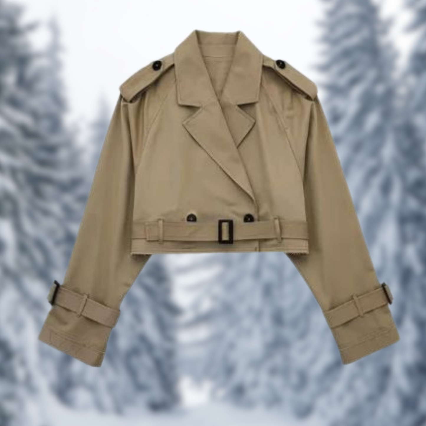 Marliss | Moderne Korte Trench Coat