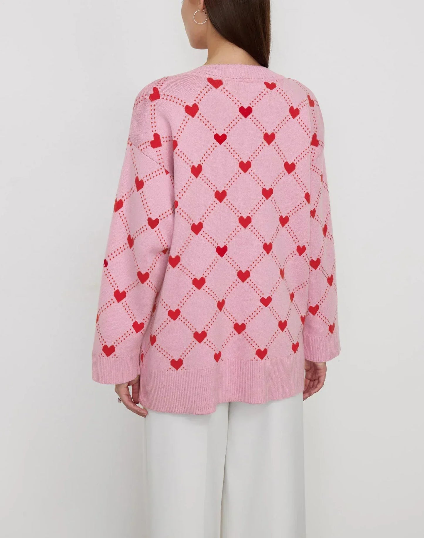Kalin | Hartjes Patroon Vest
