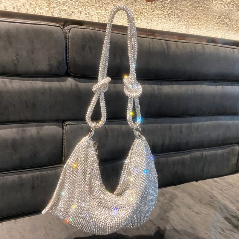 Lalisa | Glinsterende Luxe Party Handtas