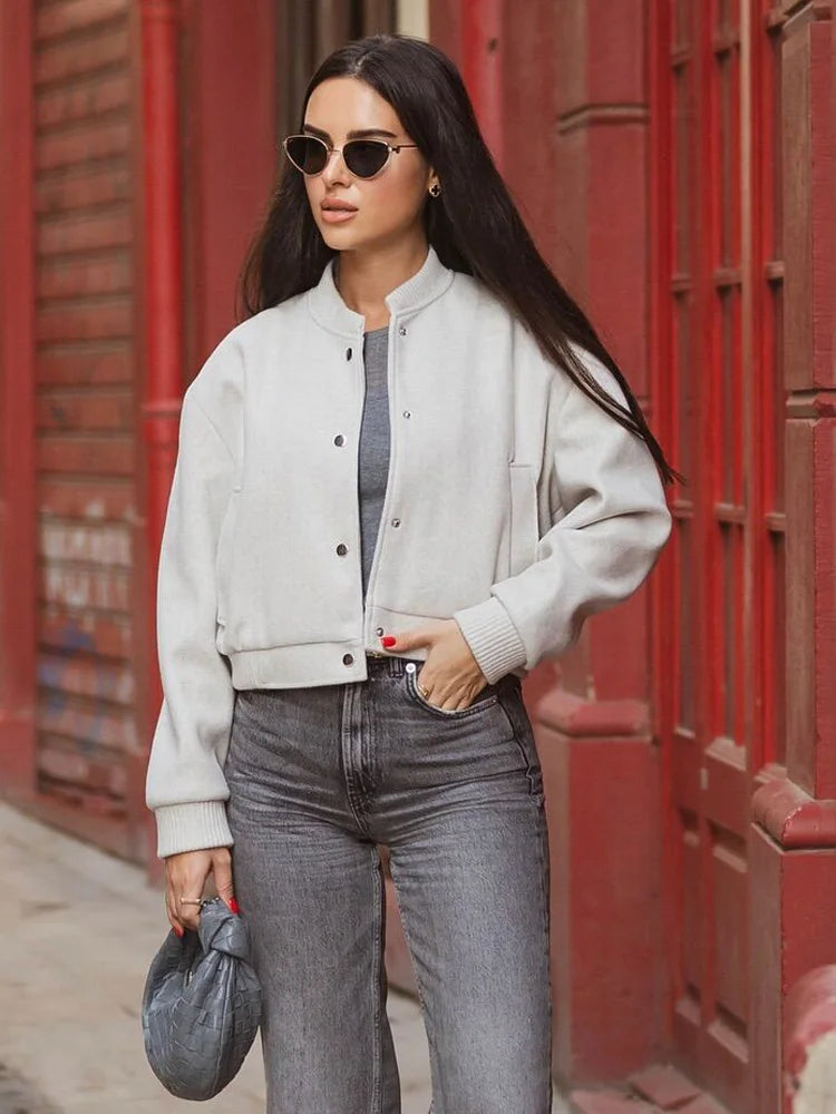 Khaila | Casual Oversized Bomberjack