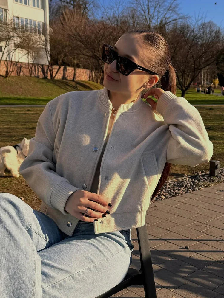 Khaila | Casual Oversized Bomberjack