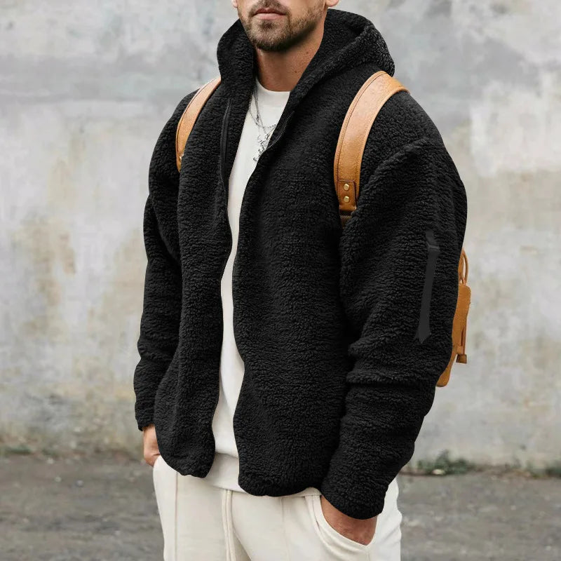 Allard | Comfortabele Herenjas Met Capuchon