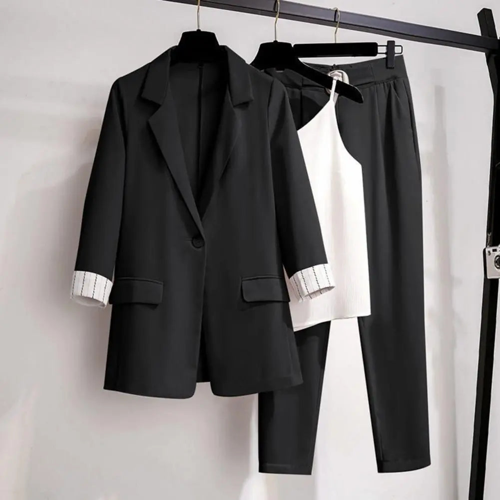 Eudosia | Casual Driedelige Blazer Outfit